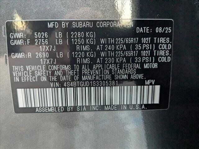 2025 Subaru Outback Wilderness Roseville CA