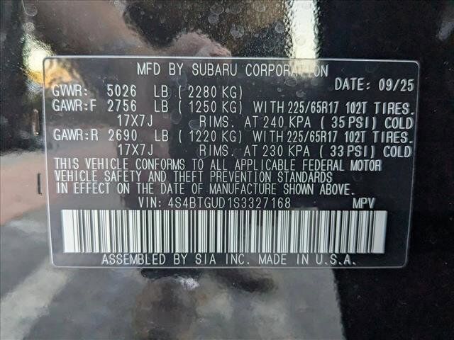 2025 Subaru Outback Wilderness Roseville CA