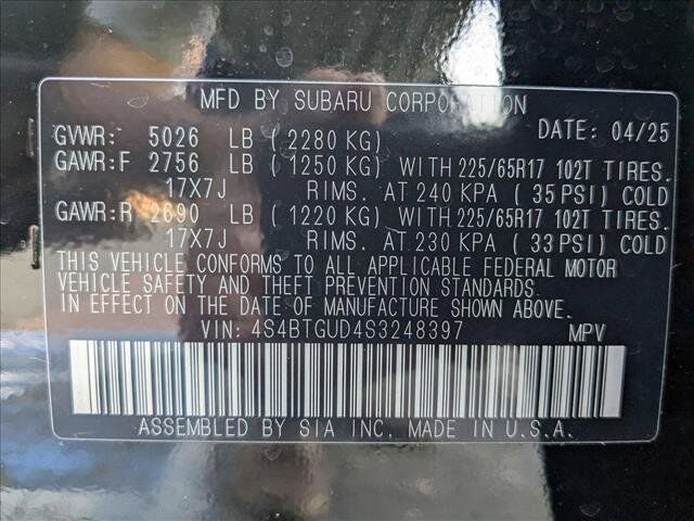 2025 Subaru Outback Wilderness Roseville CA