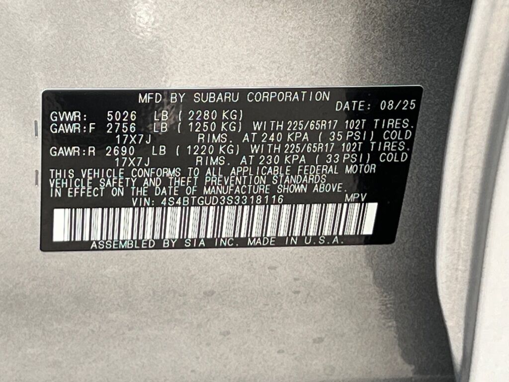 2025 Subaru Outback Wilderness Hagerstown MD
