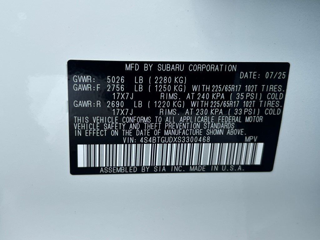 2025 Subaru Outback Wilderness Springfield VA