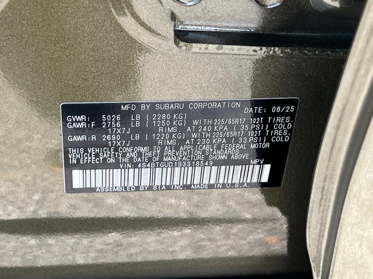 2025 Subaru Outback Wilderness Hagerstown MD