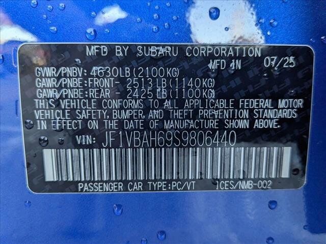 2025 Subaru WRX Premium Roseville CA