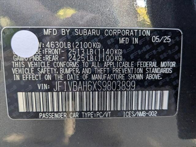 2025 Subaru WRX Premium Roseville CA