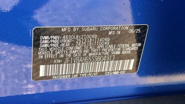 2025 Subaru WRX Premium Fredericksburg VA