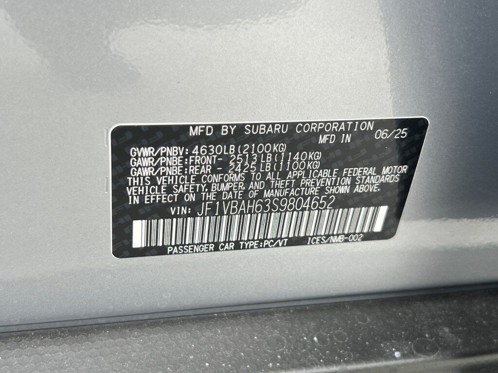 2025 Subaru WRX Premium Springfield VA
