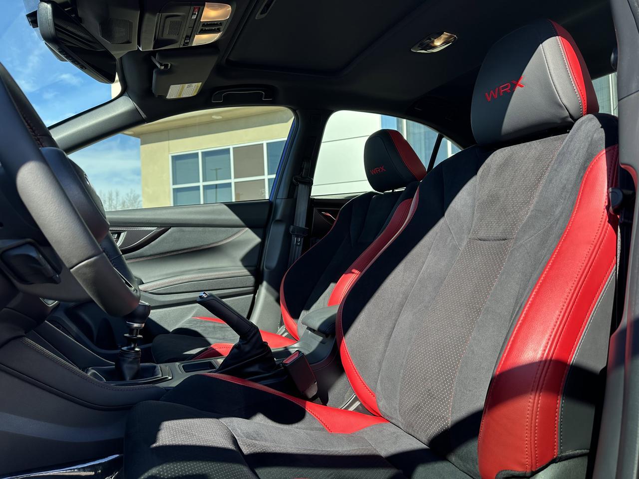 2025 Subaru WRX Sport-tech AWD | Manual | Low KMs | NAV | Sunroof | Harman Kardon | Heated Seats | Touchscreen Redwater AB