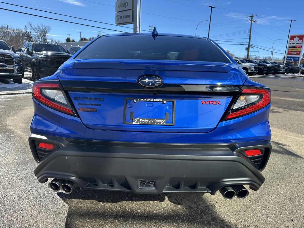 2025 Subaru WRX Sport-tech AWD | Manual | Low KMs | NAV | Sunroof | Harman Kardon | Heated Seats | Touchscreen Redwater AB