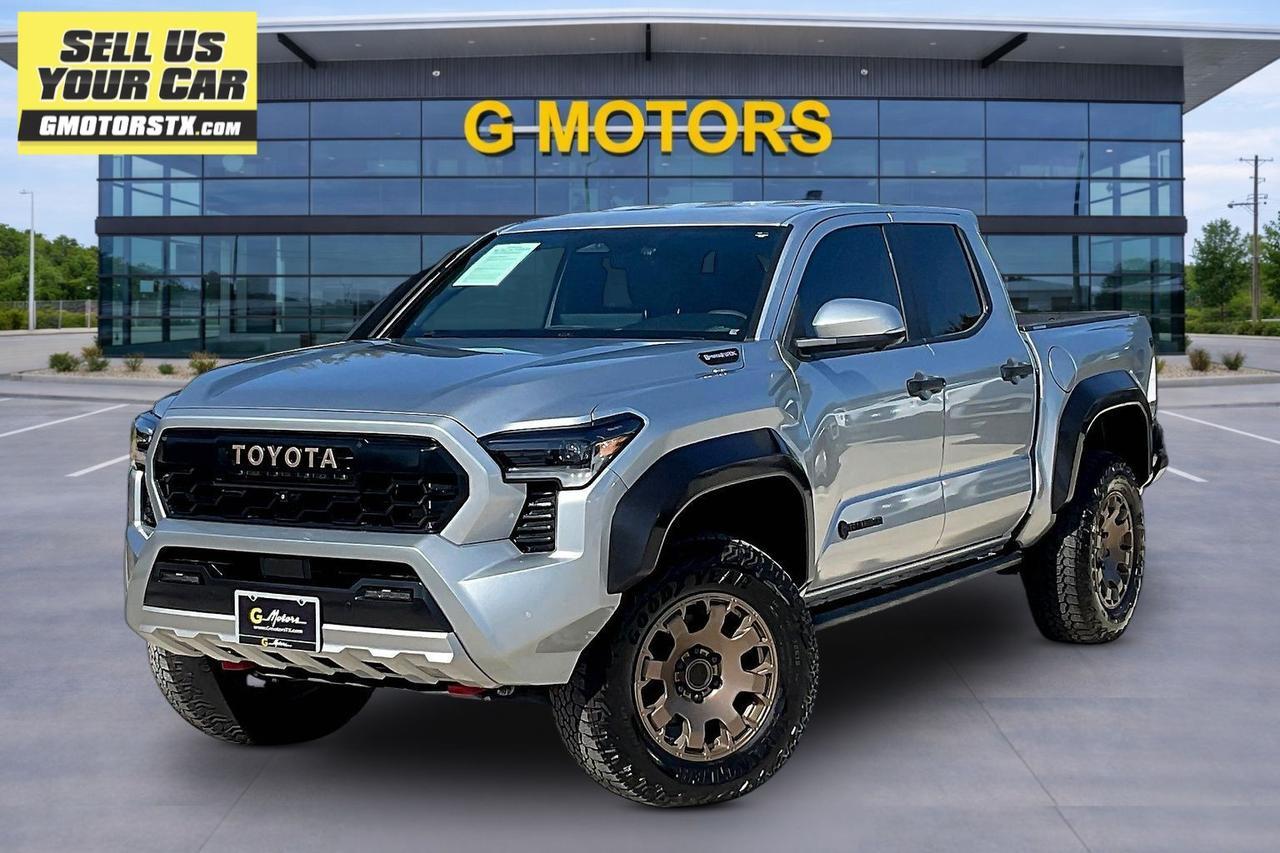Silver 2025 Toyota Tacoma Hybrid Pickup Truck Four-Wheel Drive Automatic