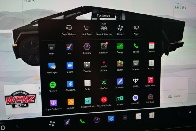 2025 Tesla Cybertruck Cyberbeast / Full Self Driving PKG / Tri Motor AWD! High Point NC