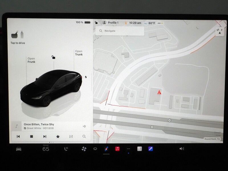 2025 Tesla Model 3 Long Range AWD *AUTOPILOT, NAVIGATION, SAFETY ALERTS, ADAPTIVE CRUISE, SURROUND VIEW CAMERAS, PANORAMA GLASS ROOF, CLIMATE SEATS, HEATED STEERING, WIRELESS CHARGING Round Rock TX