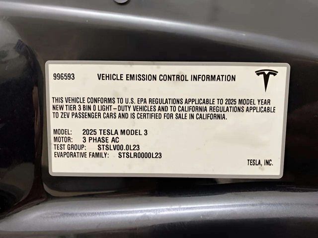 2025 Tesla Model 3 Long Range Dallas TX