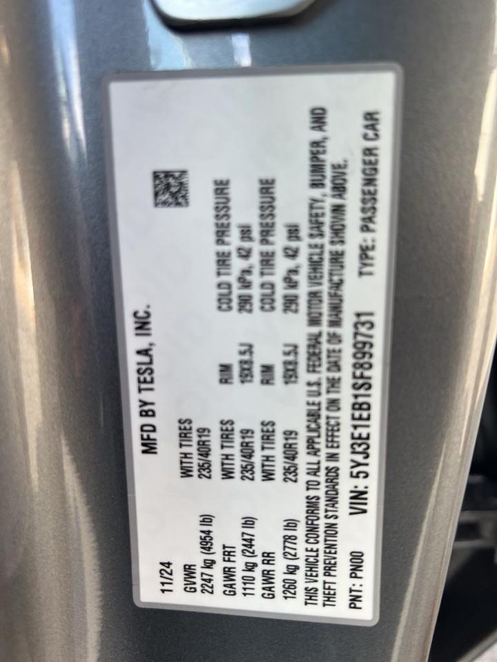 2025 Tesla Model 3 Long Range Mount Joy PA