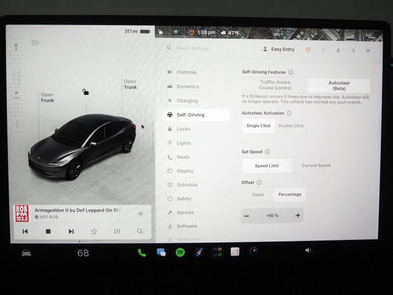 2025 Tesla Model 3 Long Range RWD *AUTOPILOT, NAVIGATION, SAFETY ALERTS, ADAPTIVE CRUISE, SURROUND VIEW CAMERAS, PANORAMA GLASS ROOF, CLIMATE SEATS, HEATED STEERING, WIRELESS CHARGING Round Rock TX