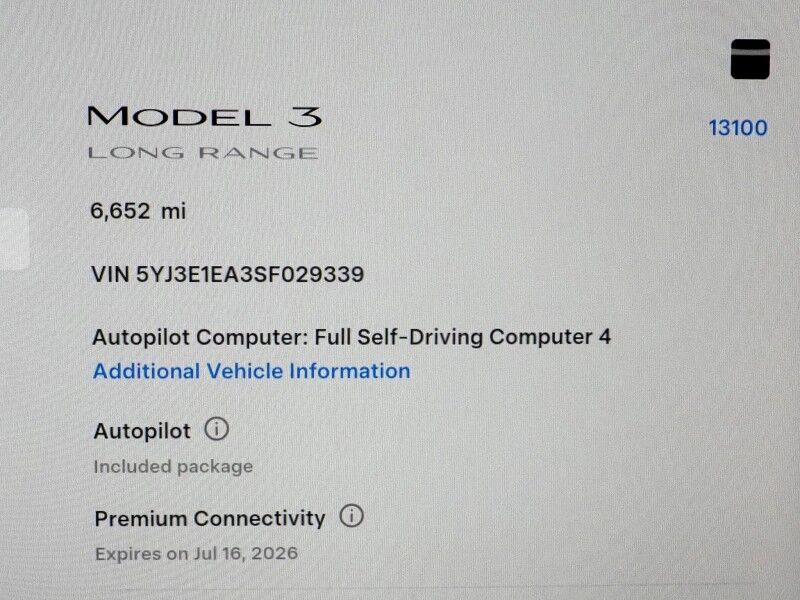 2025 Tesla Model 3 Long Range RWD *AUTOPILOT, NAVIGATION, SAFETY ALERTS, ADAPTIVE CRUISE, SURROUND VIEW CAMERAS, PANORAMA GLASS ROOF, CLIMATE SEATS, HEATED STEERING, WIRELESS CHARGING Round Rock TX