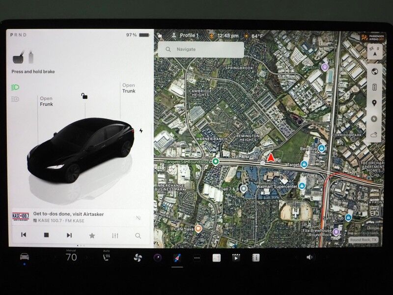 2025 Tesla Model 3 Long Range RWD *AUTOPILOT, NAVIGATION, SAFETY ALERTS, ADAPTIVE CRUISE, SURROUND VIEW CAMERAS, PANORAMA GLASS ROOF, CLIMATE SEATS, HEATED STEERING, WIRELESS CHARGING Round Rock TX