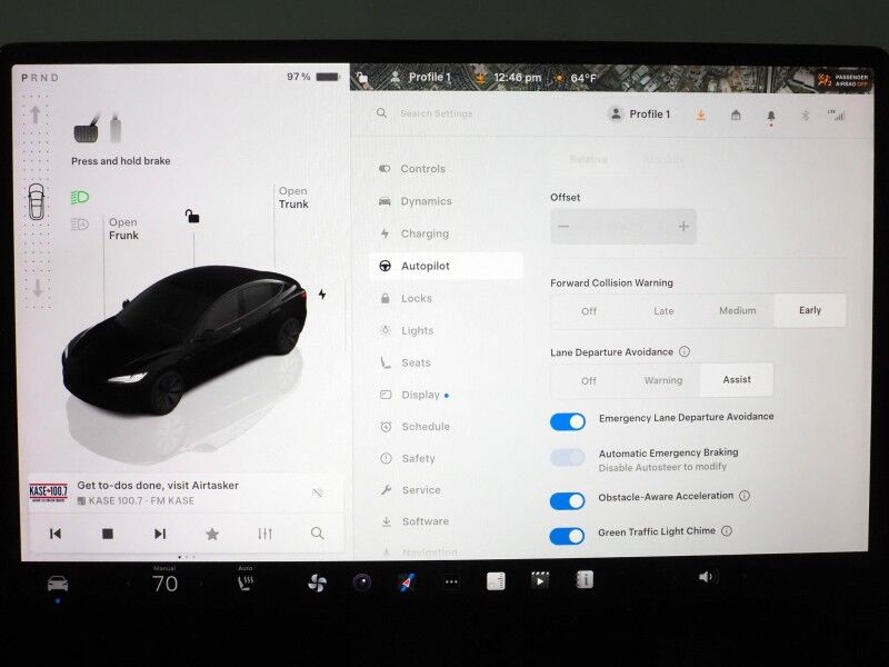 2025 Tesla Model 3 Long Range RWD *AUTOPILOT, NAVIGATION, SAFETY ALERTS, ADAPTIVE CRUISE, SURROUND VIEW CAMERAS, PANORAMA GLASS ROOF, CLIMATE SEATS, HEATED STEERING, WIRELESS CHARGING Round Rock TX