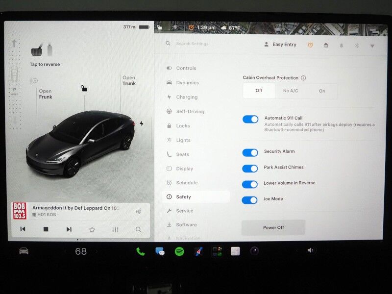 2025 Tesla Model 3 Long Range RWD *TRAFFIC AWARE CRUISE CONTROL, NAVIGATION, SAFETY ALERTS, SURROUND VIEW CAMERAS, PANORAMA GLASS ROOF, CLIMATE SEATS, HEATED STEERING, WIRELESS CHARGING Round Rock TX