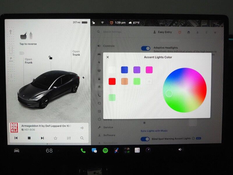 2025 Tesla Model 3 Long Range RWD *TRAFFIC AWARE CRUISE CONTROL, NAVIGATION, SAFETY ALERTS, SURROUND VIEW CAMERAS, PANORAMA GLASS ROOF, CLIMATE SEATS, HEATED STEERING, WIRELESS CHARGING Round Rock TX