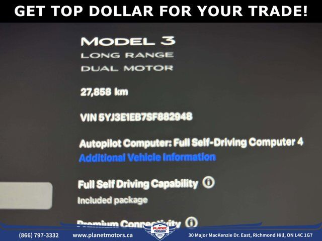 2025 Tesla Model 3 Long Range Richmond Hill ON
