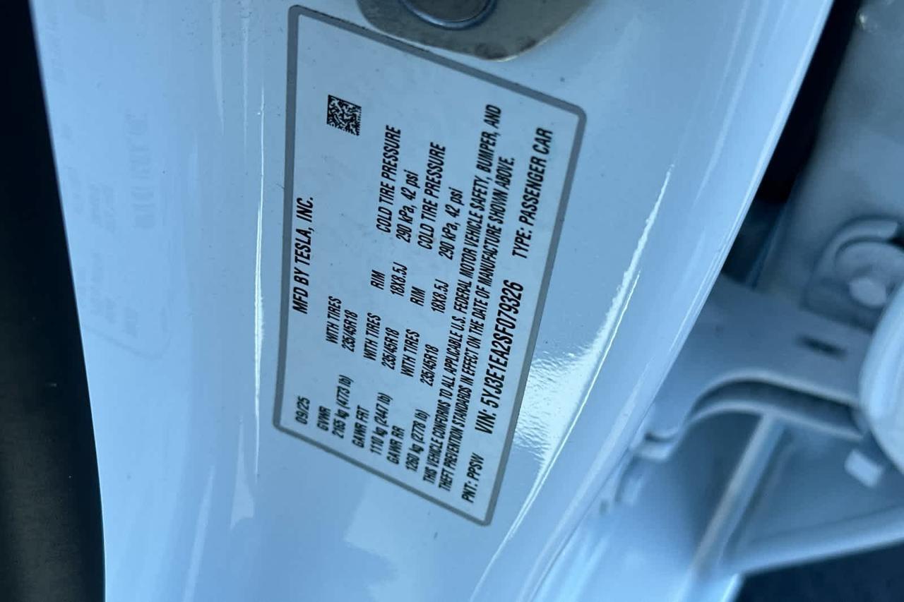 2025 Tesla Model 3 Long Range Roseville CA