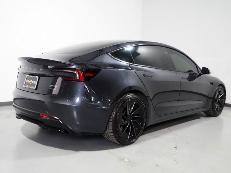 2025 Tesla Model 3 Performance AWD *AUTOPILOT, NAVIGATION, SAFETY ALERTS, ADAPTIVE CRUISE, SURROUND VIEW CAMERAS, PANORAMA GLASS ROOF, CLIMATE SEATS, HEATED STEERING, 20 INCH WARP FORGED WHEELS, WIRELESS CHARGING Round Rock TX