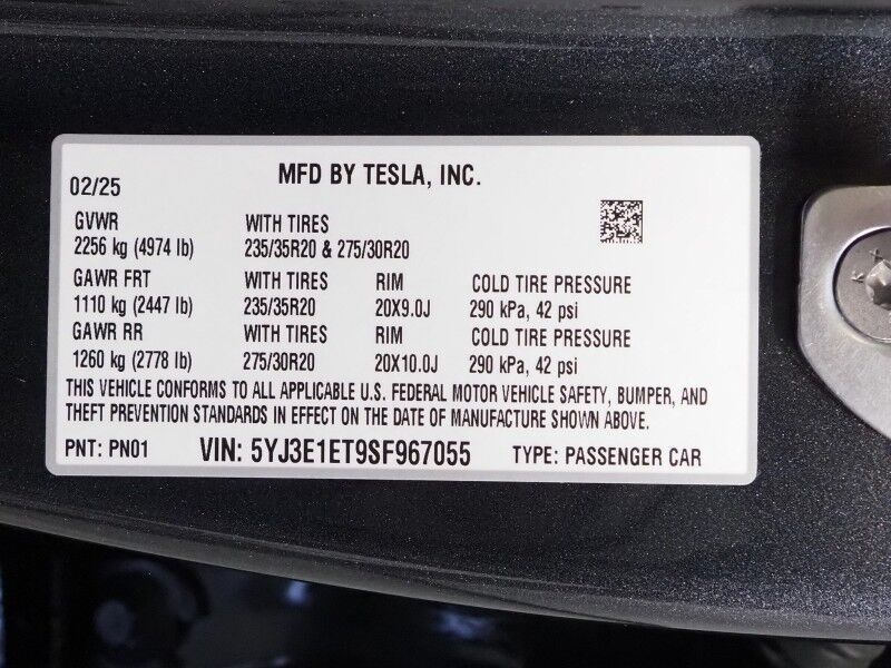 2025 Tesla Model 3 Performance AWD *TRAFFIC AWARE CRUISE CONTROL, NAVIGATION, SAFETY ALERTS, SURROUND VIEW CAMERAS, PANORAMA GLASS ROOF, CLIMATE SEATS, HEATED STEERING, 20 INCH WARP FORGED WHEELS, WIRELESS CHARGING Round Rock TX