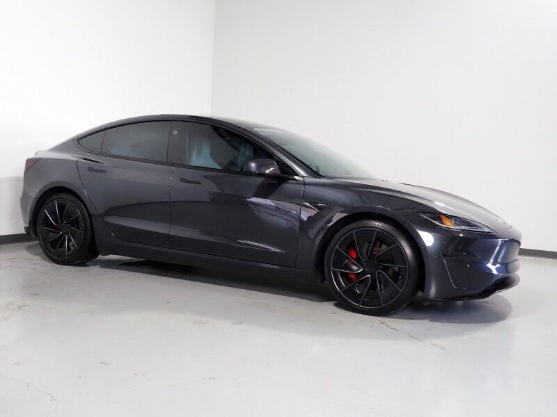 2025 Tesla Model 3 Performance AWD *TRAFFIC AWARE CRUISE CONTROL, NAVIGATION, SAFETY ALERTS, SURROUND VIEW CAMERAS, PANORAMA GLASS ROOF, CLIMATE SEATS, HEATED STEERING, 20 INCH WARP FORGED WHEELS, WIRELESS CHARGING