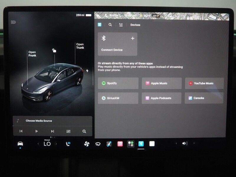2025 Tesla Model 3 Performance AWD *TRAFFIC AWARE CRUISE CONTROL, NAVIGATION, SAFETY ALERTS, SURROUND VIEW CAMERAS, PANORAMA GLASS ROOF, CLIMATE SEATS, HEATED STEERING, 20 INCH WARP FORGED WHEELS, WIRELESS CHARGING Round Rock TX