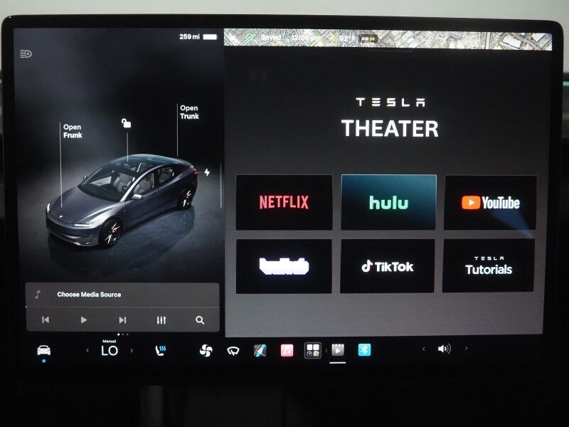 2025 Tesla Model 3 Performance AWD *TRAFFIC AWARE CRUISE CONTROL, NAVIGATION, SAFETY ALERTS, SURROUND VIEW CAMERAS, PANORAMA GLASS ROOF, CLIMATE SEATS, HEATED STEERING, 20 INCH WARP FORGED WHEELS, WIRELESS CHARGING Round Rock TX