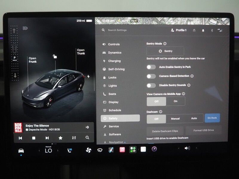 2025 Tesla Model 3 Performance AWD *TRAFFIC AWARE CRUISE CONTROL, NAVIGATION, SAFETY ALERTS, SURROUND VIEW CAMERAS, PANORAMA GLASS ROOF, CLIMATE SEATS, HEATED STEERING, 20 INCH WARP FORGED WHEELS, WIRELESS CHARGING Round Rock TX