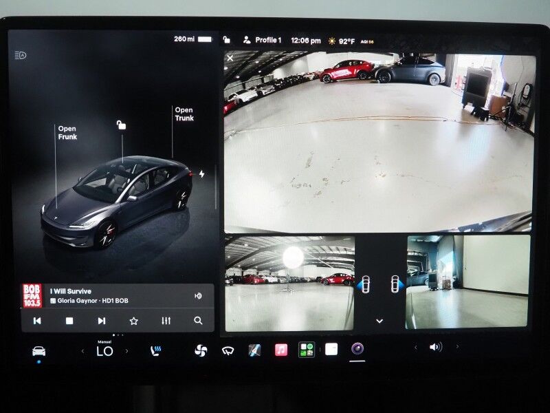 2025 Tesla Model 3 Performance AWD *TRAFFIC AWARE CRUISE CONTROL, NAVIGATION, SAFETY ALERTS, SURROUND VIEW CAMERAS, PANORAMA GLASS ROOF, CLIMATE SEATS, HEATED STEERING, 20 INCH WARP FORGED WHEELS, WIRELESS CHARGING Round Rock TX