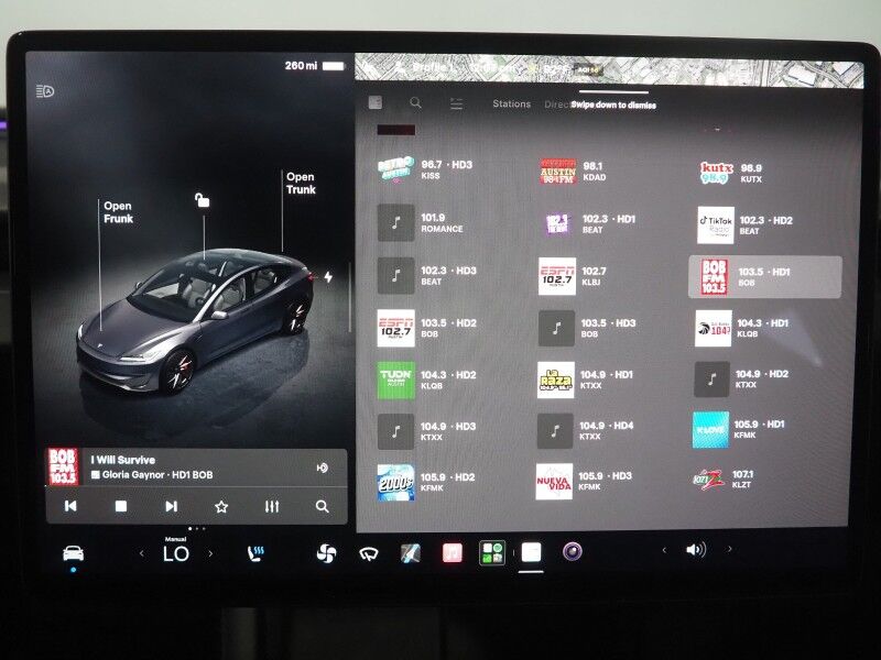 2025 Tesla Model 3 Performance AWD *TRAFFIC AWARE CRUISE CONTROL, NAVIGATION, SAFETY ALERTS, SURROUND VIEW CAMERAS, PANORAMA GLASS ROOF, CLIMATE SEATS, HEATED STEERING, 20 INCH WARP FORGED WHEELS, WIRELESS CHARGING Round Rock TX