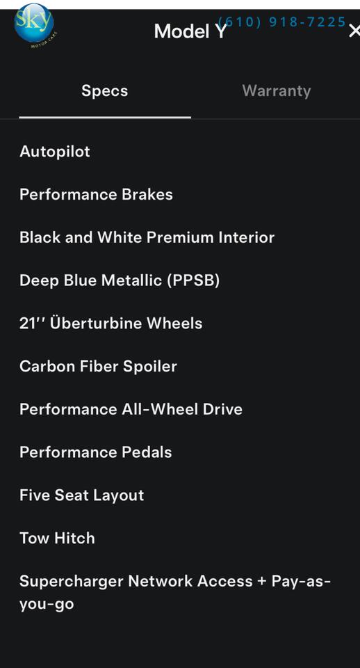2025 Tesla Model Y AWD Performance West Chester PA