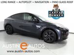 2025 Tesla Model Y Long Range *AUTOPILOT, NAVIGATION, SAFETY ALERTS, ADAPTIVE CRUISE, SURROUND VIEW CAMERAS, PANORAMA GLASS ROOF, HEATED SEATS/STEERING WHEEL, BLUETOOTH, WIRELESS CHARGING