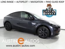 Tesla Model Y Long Range *AUTOPILOT, NAVIGATION, SAFETY ALERTS, ADAPTIVE CRUISE, SURROUND VIEW CAMERAS, PANORAMA GLASS ROOF, HEATED SEATS/STEERING WHEEL, BLUETOOTH, WIRELESS CHARGING 2025