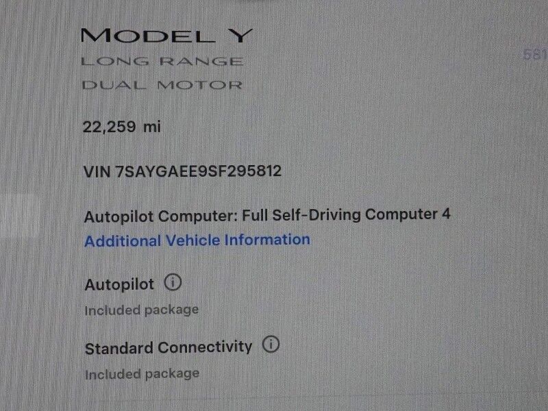 2025 Tesla Model Y Long Range AWD *7 SEATER (3RD ROW), AUTOPILOT, NAVIGATION, SAFETY ALERTS, ADAPTIVE CRUISE, SURROUND VIEW CAMERAS, PANORAMA GLASS ROOF, HEATED SEATS/STEERING WHEEL, WIRELESS CHARGING Round Rock TX