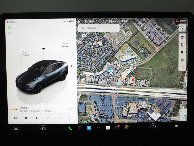 2025 Tesla Model Y Long Range AWD *AUTOPILOT, NAVIGATION, SAFETY ALERTS, ADAPTIVE CRUISE, SURROUND VIEW CAMERAS, PANORAMA GLASS ROOF, HEATED SEATS/STEERING WHEEL, 20 INCH WHEELS, WIRELESS CHARGING Round Rock TX