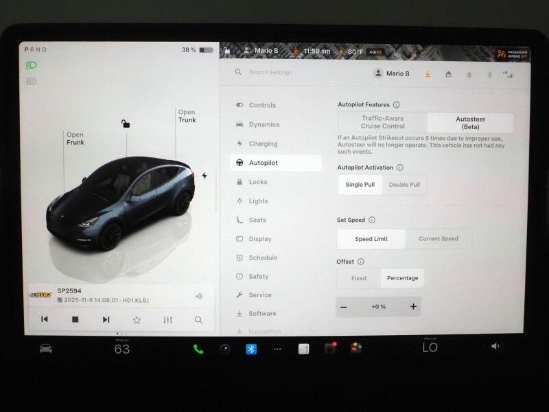 2025 Tesla Model Y Long Range AWD *AUTOPILOT, NAVIGATION, SAFETY ALERTS, ADAPTIVE CRUISE, SURROUND VIEW CAMERAS, PANORAMA GLASS ROOF, HEATED SEATS/STEERING WHEEL, 20 INCH WHEELS, WIRELESS CHARGING Round Rock TX
