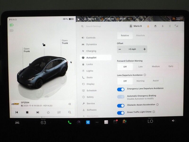 2025 Tesla Model Y Long Range AWD *AUTOPILOT, NAVIGATION, SAFETY ALERTS, ADAPTIVE CRUISE, SURROUND VIEW CAMERAS, PANORAMA GLASS ROOF, HEATED SEATS/STEERING WHEEL, 20 INCH WHEELS, WIRELESS CHARGING Round Rock TX