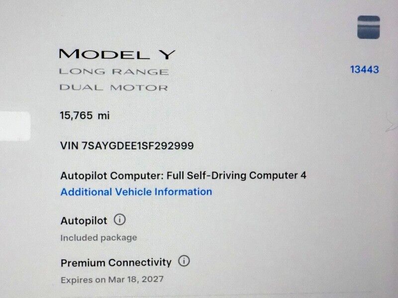 2025 Tesla Model Y Long Range AWD *AUTOPILOT, NAVIGATION, SAFETY ALERTS, ADAPTIVE CRUISE, SURROUND VIEW CAMERAS, PANORAMA GLASS ROOF, HEATED SEATS/STEERING WHEEL, WIRELESS CHARGING Round Rock TX