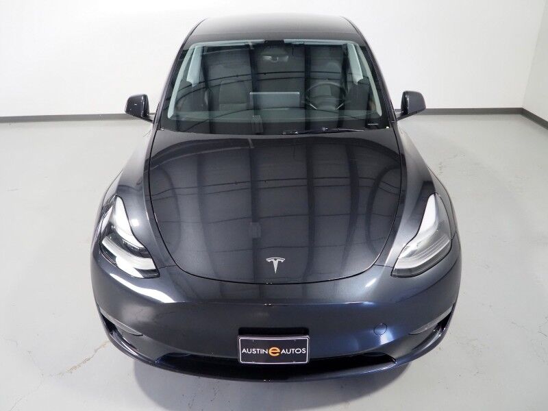 2025 Tesla Model Y Long Range AWD *TRAFFIC AWARE CRUISE CONTROL, NAVIGATION, SAFETY ALERTS, SURROUND VIEW CAMERAS, PANORAMA GLASS ROOF, HEATED SEATS/STEERING WHEEL, WIRELESS CHARGING Round Rock TX