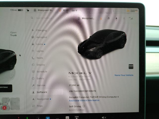 2025 Tesla Model Y Long Range Dual Motor All-Wheel Drive Plano TX