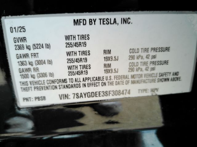 2025 Tesla Model Y Long Range Dual Motor All-Wheel Drive Plano TX