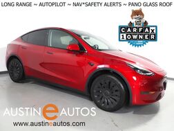 2025_Tesla_Model Y Long Range RWD_*AUTOPILOT, NAVIGATION, SAFETY ALERTS, ADAPTIVE CRUISE, SURROUND VIEW CAMERAS, PANORAMA GLASS ROOF, HEATED SEATS/STEERING WHEEL, WIRELESS CHARGING_ Round Rock TX