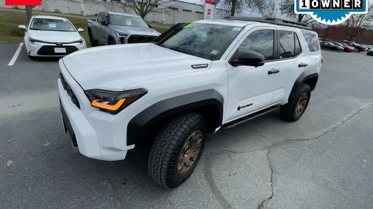 2025 Toyota 4Runner Hybrid Trailhunter White River Junction VT