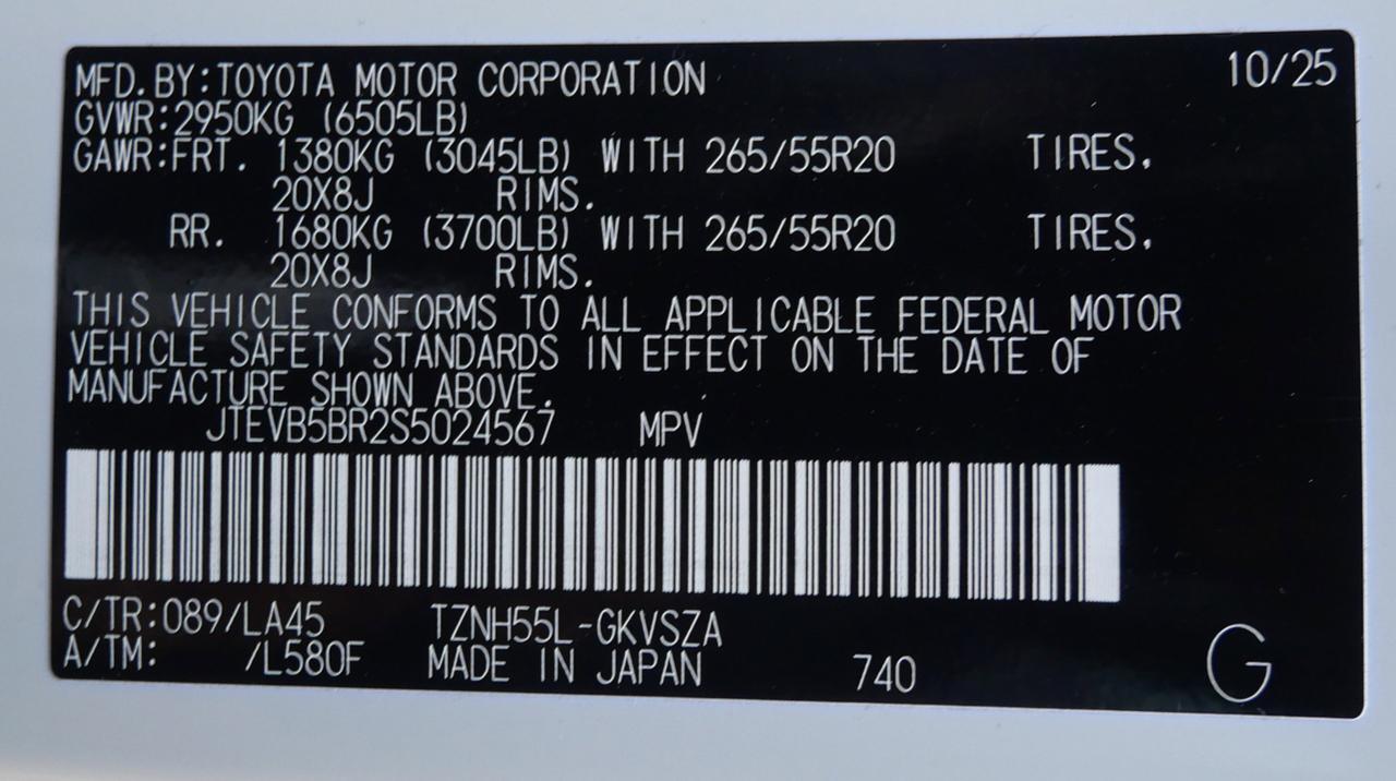 2025 Toyota 4Runner Limited San Juan TX