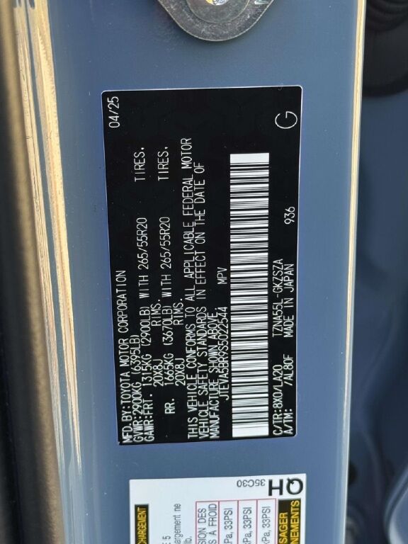 2025 Toyota 4Runner Limited Fredericksburg VA