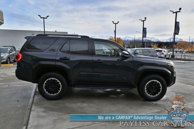 2025 Toyota 4Runner TRD Off Road Premium / 4X4 / Auto Start / Heated & Cooled Leather Seats / Heated Steering / Sunroof / JBL Speakers / Adaptive Cruise / Lane Depart & Blind Spot / Apple CarPlay & Android Auto / Tow Pkg / 1-Owner Anchorage AK 2025 Toyota 4Runner TRD Off Road Premium / 4X4 / Auto Start / Heated & Cooled Leather Seats / Heated Steering / Sunroof / JBL Speakers / Adaptive Cruise / Lane Depart & Blind Spot / Apple CarPlay & Android Auto / Tow Pkg / 1-Owner Anchorage AK