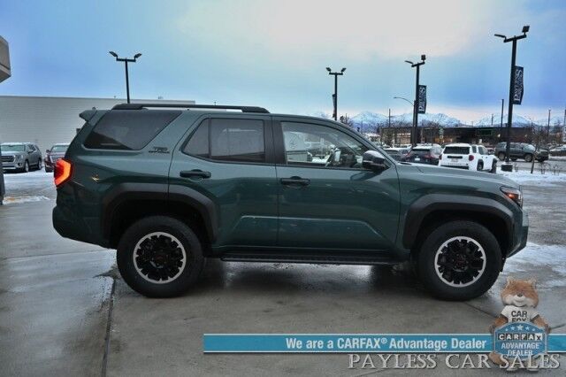 2025 Toyota 4Runner TRD Off Road Premium / 4X4 / Auto Start / Heated & Cooled Leather Seats / Heated Steering / Sunroof / JBL Speakers / Adaptive Cruise / Lane Depart & Blind Spot / Apple CarPlay & Android Auto / Tow Pkg / 1-Owner Anchorage AK 2025 Toyota 4Runner TRD Off Road Premium / 4X4 / Auto Start / Heated & Cooled Leather Seats / Heated Steering / Sunroof / JBL Speakers / Adaptive Cruise / Lane Depart & Blind Spot / Apple CarPlay & Android Auto / Tow Pkg / 1-Owner Anchorage AK